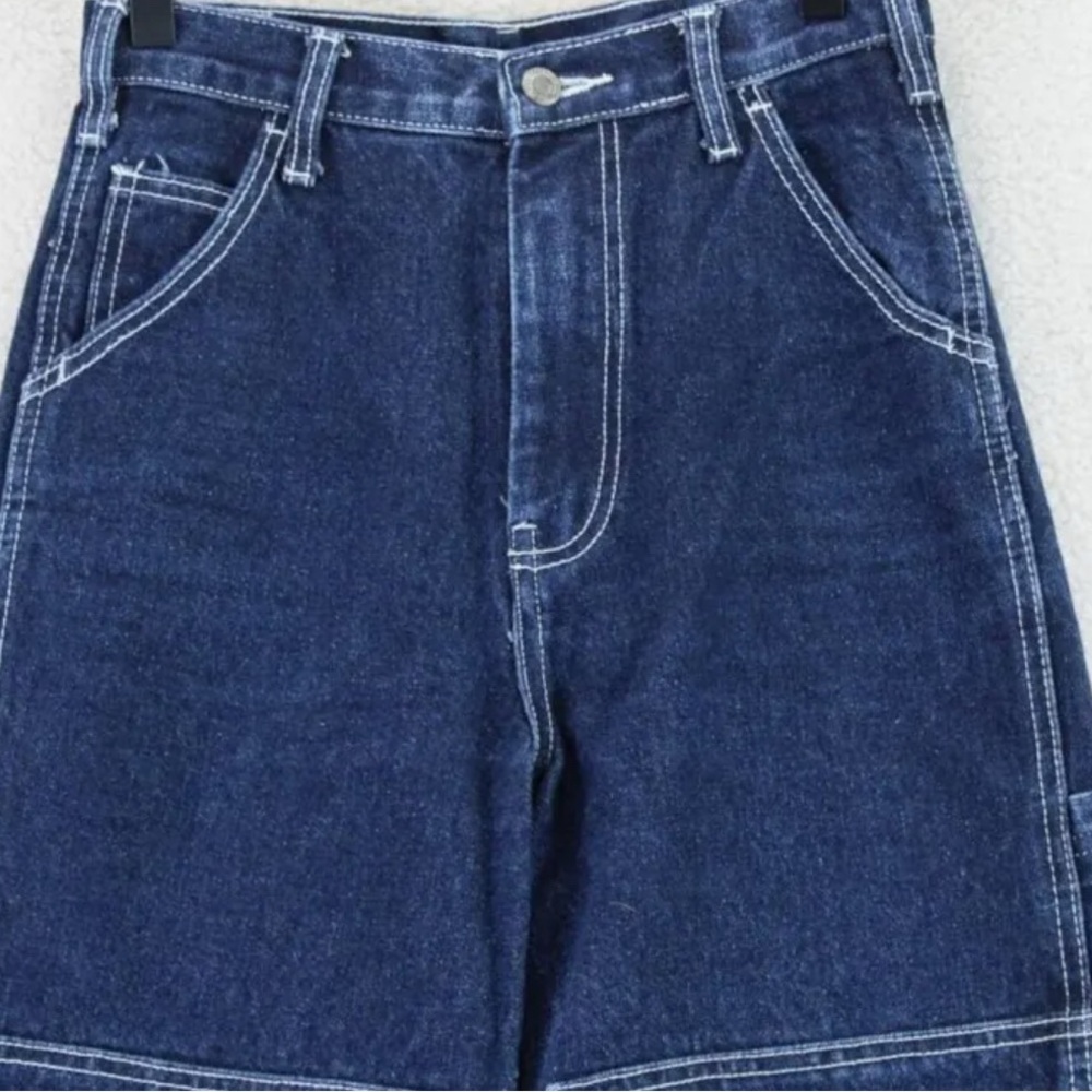 J Galt Jeans Carpenter Double Knee Womens M Dark Wash Straight